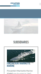 Mobile Screenshot of fincantierimarinegroup.com